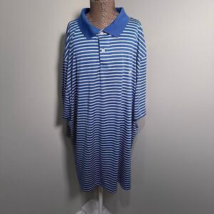 Nautica Men’s Striped Polo Shirt Size XXXL